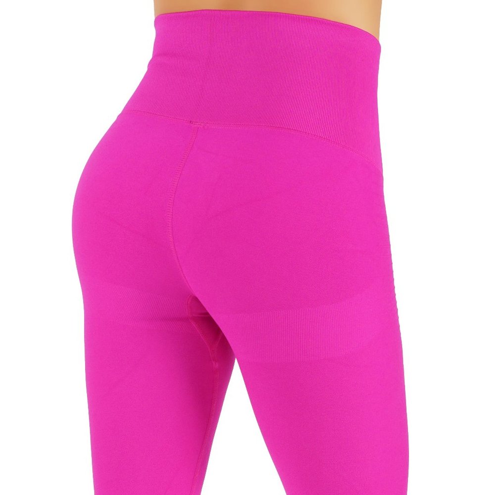 Workout Women's Leggings High Compression Pants - Picture 2 of 7